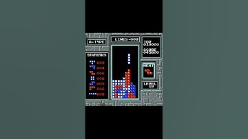 6 Tetris in a row #nes #retrogaming #shorts