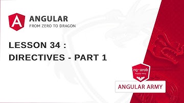 @Directive - Part 1 | Master Angular Framework In Arabic