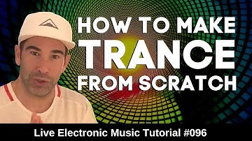How to make Progressive trance with Sylenth1 + Logic Template | Live Electronic Music Tutorial #096
