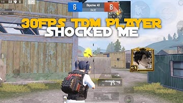This 30FPS Pro TDM Player Shocked Me 😥😈