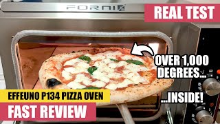 FAST REVIEW | Effeuno P134-HA... BEST Indoor Pizza Oven?