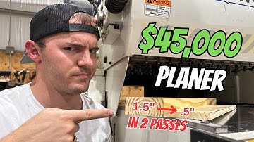 Deze dubbelzijdige schaaf is een droom die uitkomt voor elke houtbewerker!