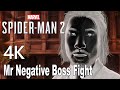 Spider-Man 2 PS5 Mr Negative Boss Fight 4K