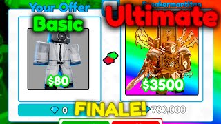 🌈GOT ULTIMATE! | I went From BASIC to ULTIMATE in Toilet Dower Defense!