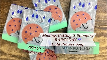 2020 YT Collab: Whether the Weather | how to make a Leak proof PVC mold | Ellen Ruth Soap
