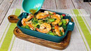 Shrimp with Broccoli