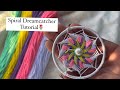 Easy and elegant  how to make a spiral dreamcatcher  car hanging dreamcatcher