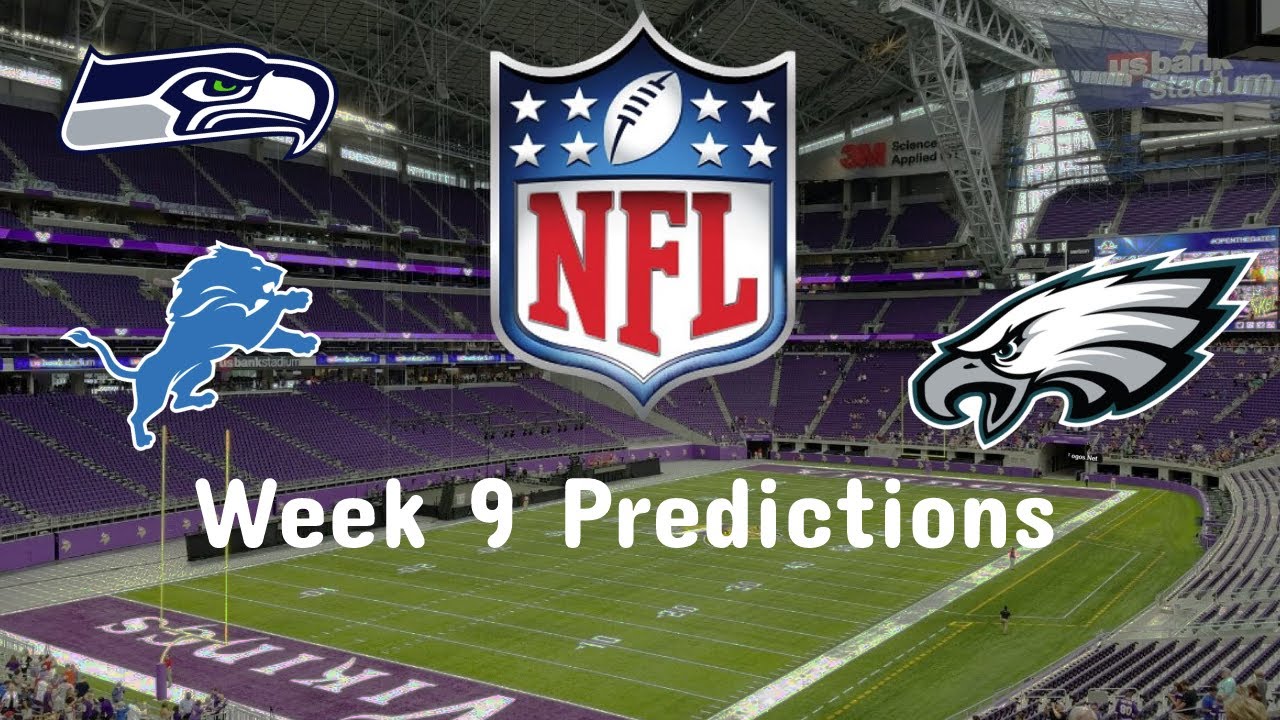 NFL Week 9 Predictions! YouTube