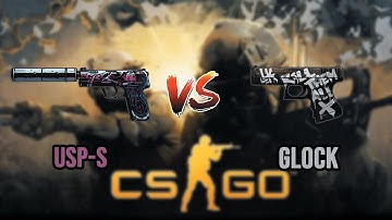 CSGO : USP-S VS GLOCK (WHICH IS BEST?).