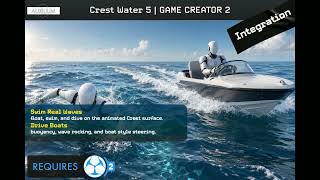 Crest Water 5 Integration | Game Creator 2
