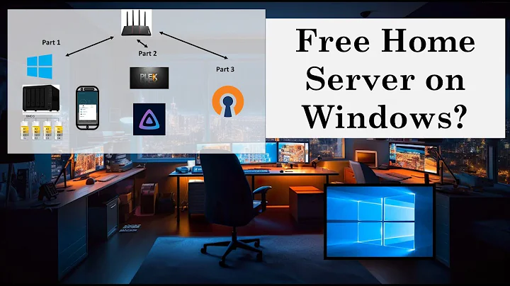 Easiest way of making $0 home server on windows!