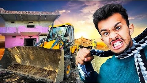 Jcb 3dx Backhoe Machine Loading Mud In Mahindra 4WD Tractor and Swaraj Tractor | Jcb Tractor Cartoon