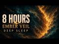 Morphing Night for Sleep | Nebula Storm Sleep Soundscape | 8 Hours Deep Sleep Soundscape | No Voices