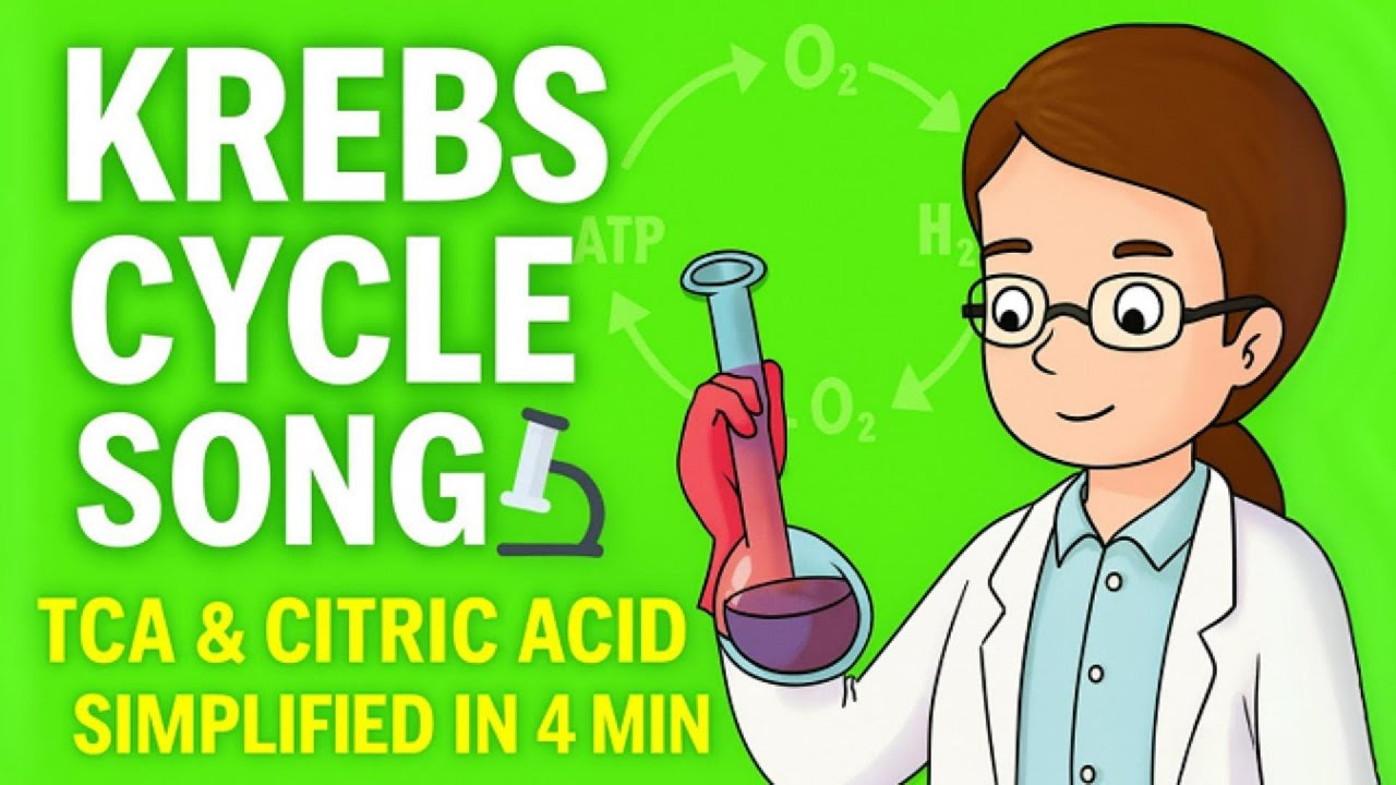 Krebs Cycle Song 🔬 | TCA & Citric Acid Simplified in 4 Min (Exam Ready ...