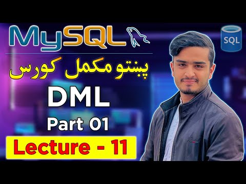 SQL INSERT & UPDATE Commands in Pashto | DML in SQL Explained with Examples | MySQL Lecture 11