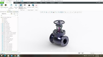 GM STOP VALVE in Creo Parametric- PART1