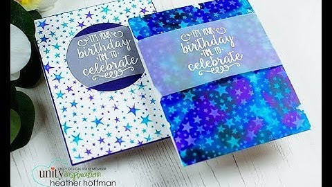 Unity Quick Tip: Alcohol Lift Ink Backgrounds {2 Ways}