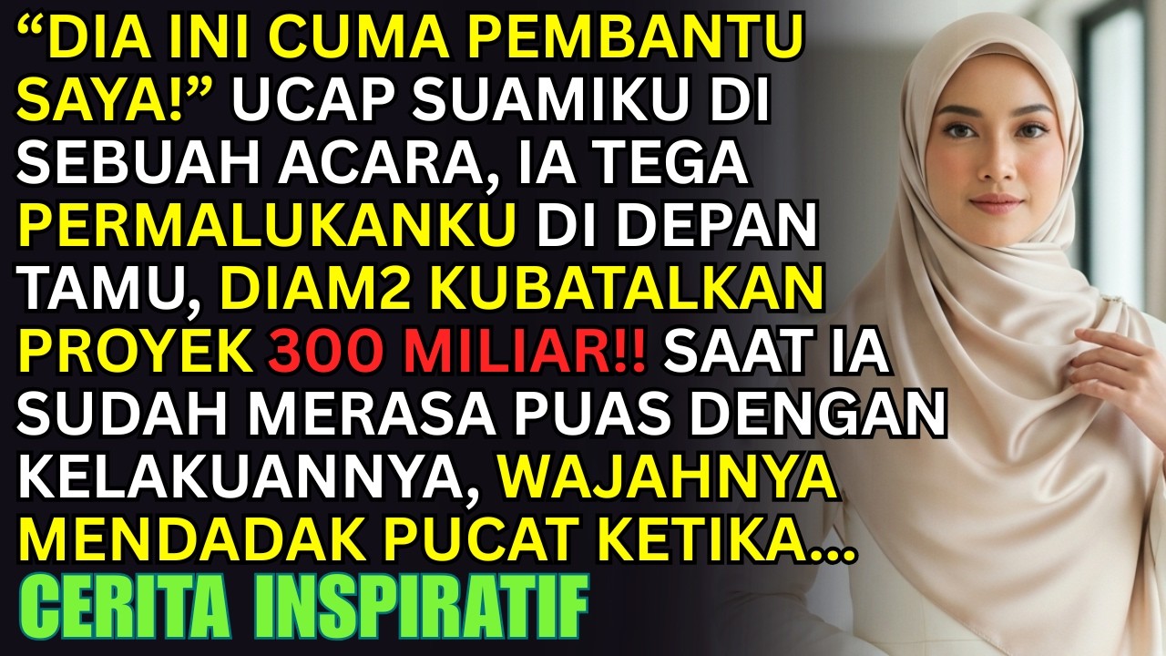 KUBATALKAN PROYEK 300 M! SAAT SUAMI BERKATA 