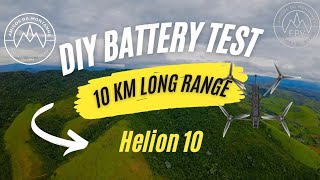 Helion 10 - 10km long range - DIY battery test