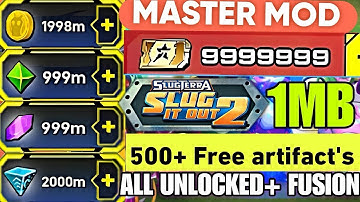 🔥 SLUGTERRA: SLUG IT OUT 2 MOD APK 2025 🐉💎 | Unlimited Coins + All Slugs Unlocked 😱 | New Update 🚀