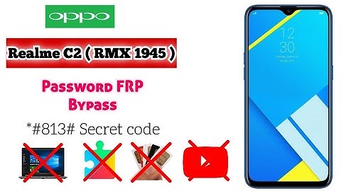 Realme C2 / OPPO A1K ( RMX 1945 ) Password Unlock without PC | Realme C2 का lock कैसे तोड़े |