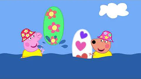 小猪佩奇第七季第16集【沖浪】Peppa Pig Season 7 E16 4K