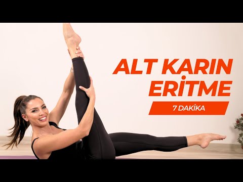 7 DAKİKADA ALT KARIN ERİTME ANTRENMANI (Ekipmansız) - Tuğçe İrtem