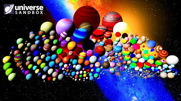 Showcasing All My Custom Objects #3 Universe Sandbox