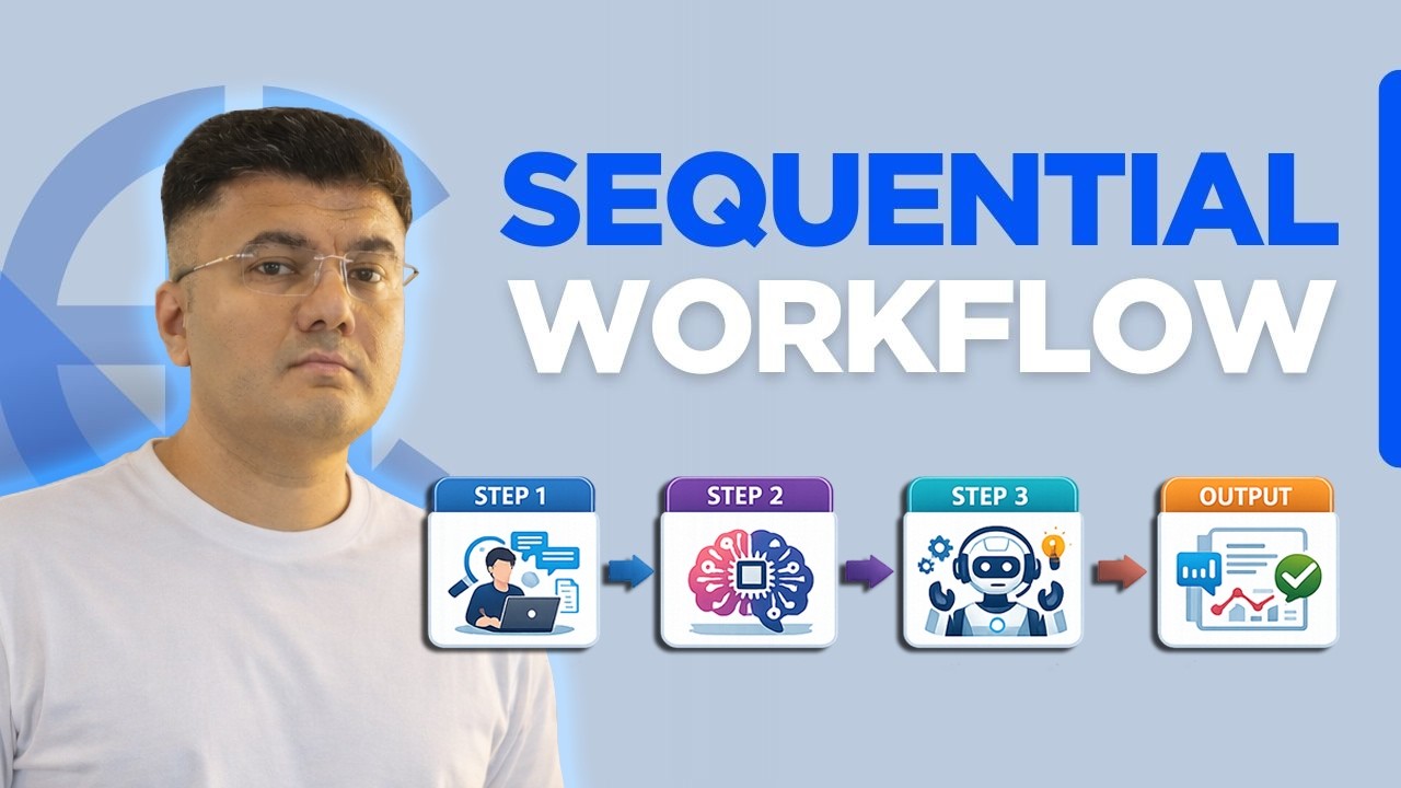 Build a Sequential Workflow Step by Step (No-Code Practical Lab) - YouTube