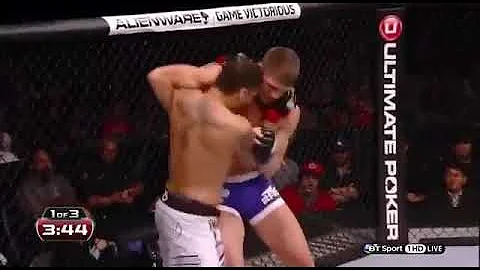 Stephen Thompson vs Chris Clements Dragon Tail Kick
