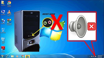 Desktop Front Panel Audio Jack not Working| Cross Audio Icon | No Sound