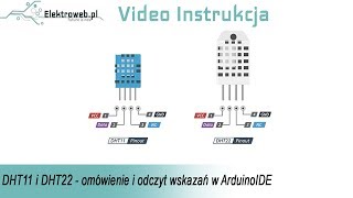 Czujniki DHT11 i DHT22 porównanie i podpięcie do Arduino