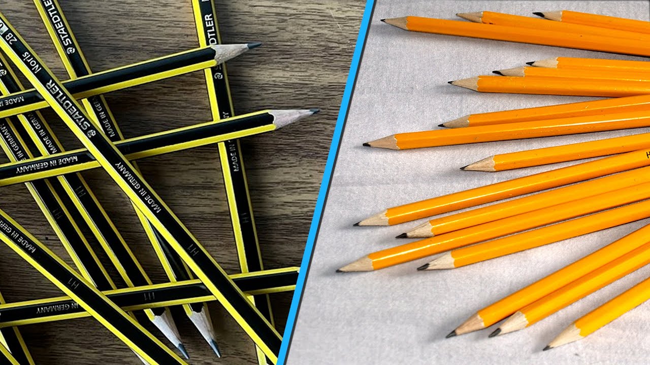 Pencil leads - what does HB, 2B etc mean? - Pencils Direct
