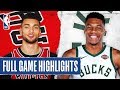 BULLS at BUCKS | FULL GAME HIGHLIGHTS | January 20, 2020