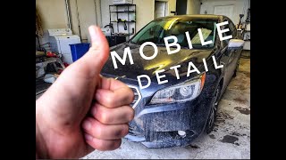 My SEDAN mobile detailing set up! (You don't need a special truck or van) screenshot 4