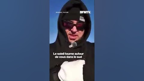 "On se trompe dans la vie"  Un platiste part en Antarctique et découvre que la Terre est ronde