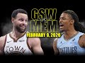Golden State Warriors vs Memphis Grizzlies Full Game Highlights – February 9, 2026 | NBA Season Mp3 Song