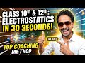 Class 10th 12th chapter electrostatic short video ELECTRIC FIELDS LINES