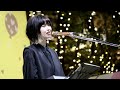 「クジラ雲と夕陽」ピアノ弾き語り 立花綾香さん 上野おかちまちパンダ広場