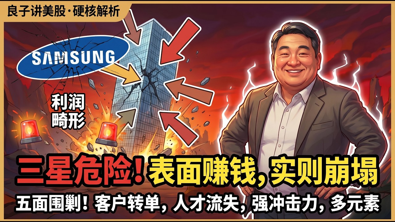 利润超九成却没了未来?深度拆解三星半导体的“虚假繁荣”跌落神坛倒计时:台积电、英特尔与国产芯片围剿下的三星困局 - YouTube