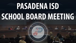 PASADENA ISD Meeting of the Board of Trustees 6/22/2021