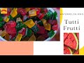 Homemade Tutti Frutti from WaterMelon Rind | DIY fruit Candy