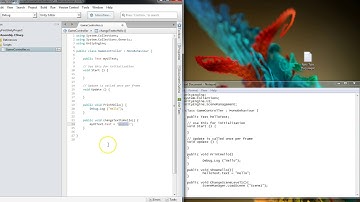 99 - Working Buttons, Scripts, Text and Scene Changes