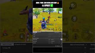 NEW UPDATE 4.4 🔥 BEST SENSITIVITY CODE + CONTROL SETTINGS BGMI/PUBG MOBILE