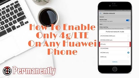 How To Enable Only 4G/LTE । Only 4g On Any Huawei Phone । Official App । - TechSelF