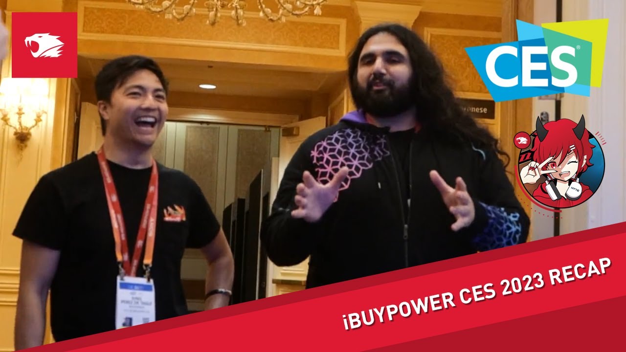 iBUYPOWER at CES 2023 Recap! - YouTube