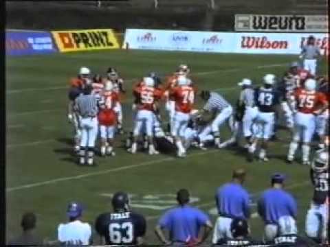 1996 American Football European Championship - Ita...