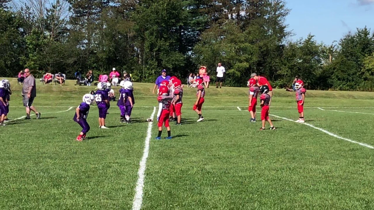Elementary football Centerburg vs mt Gilead YouTube