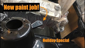 Pt. 20 BMW E30 325i Engine Bay Restoration (Engine in the car)