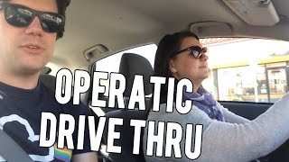 Singing Opera in a Fast Food Drive Thru | Super Amazing Project